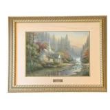 Thomas Kinkade 'The Forest Chapel' Framed Print