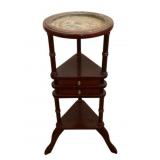 Wood Table Plant Stand - 12 x 30