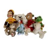 Lot of Assorted Stuffed Animals