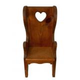 Doll's Chair - 19 x 8.5 x 7