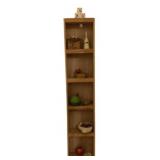 Knick Knack Shelf w/ Contents - 15 x 3 x 1