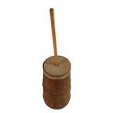 Antique Wood Churn - 38 x 12