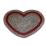 Heart Hook Rug - 32 x 24