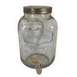 Mason Jar Glass Beverage Dispenser