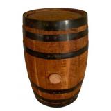 Wood Barrel - 17 x 10.5