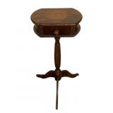 Wood One Drawer Stand - 9 x 10 x 21