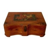 Wood Trinket Box - 4.5 x 12 x 8