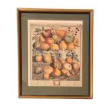 Framed 'January' Print - 21 x 17.5