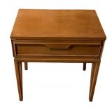 Vtg Basic-Wirtz One Drawer Nightstand-22 x 16 x 24