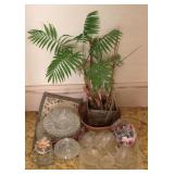 Lot of Assorted Glass Items & More