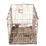 Collapsible Metal Kennel - 24 x 17 x 19