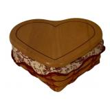 Longaberger Basket w/ Lid - 6 x 5 x 3