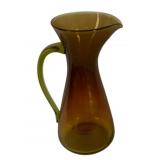 Art Glass Pitcher - 9' Tall