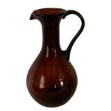 Purple Glass Pitcher - 8.5' Tall