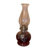 Oil Lamp - 15 Inches Tall