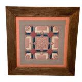 Framed Quilted Square - 28 x 28