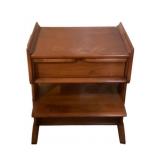 One Drawer Wood Stand - 20 x 15 x  25