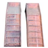 2 Metal Ramps - 10 x 36 x 10