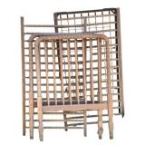 Vintage Wood Crib - 44 x 55 x 30.5