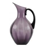 Blenko Amethyst Art Glass Pitcher 13'