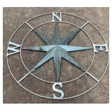 Metal Compass Star - 42' Round