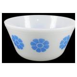 Vintage Federal Blue Daisy Bowl 4'x8'