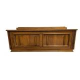 Mid-Century 2 Drawer Console w/ Backsplash