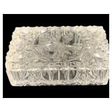 Hofbauer 'The Byrdes' Crystal Cigarette Box