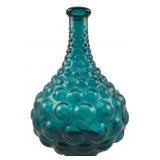 Vintage Empoli 'Genie' Decanter in Teal Blue