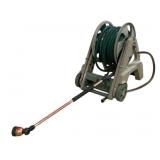 Water Reel Hose w/ Wheeled Cart & Wand