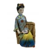Oriental Ceramic Statue