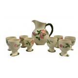 Franciscan Desert Rose Pitcher & 8 Cups