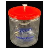 Tom's Peanuts Glass Store Jar - 10 x 7.5