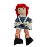 Vintage Raggedy Anne Doll - 38' Tall