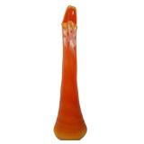 Huge L.E. Smith Bittersweet 36' Swung Floor Vase