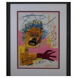 Untitles Figure II Giclee by J.M. Basquiat