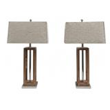 Pair Chelsea House Table Lamps 33'