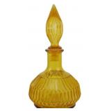 Vintage Empoli Art Glass Decanter 12'