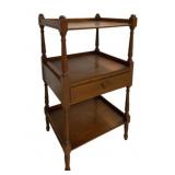 3 Tier Table w/Drawer 38'x18'x18'