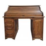 Oak S Roll Top Desk 44'x50'x30'