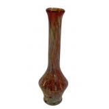 Art Glass Vase - 9.5' Tall