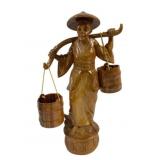Carved Wood Statue - 21' Tall