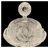 Hofbauer 'The Byrdes' Crystal Cheese Dish