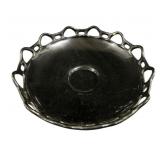 Black Amethyst Lace Edge Bowl - 12' Round