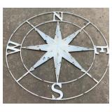 Metal Compass Star - 42' Round