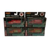 4pc Lot IMEX Texaco 1/87 Scale Trucks