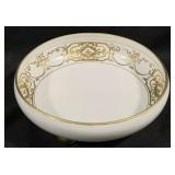 Hand Painted Nippon Footed Bowl 7.25'
