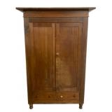 Wood Antique Wardrobe - 84 x 56 x 23