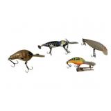 4 Assorted Fishing Lures
