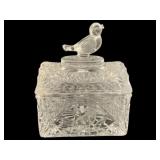 Hofbauer 'The Byrdes' Crystal Trinket Box